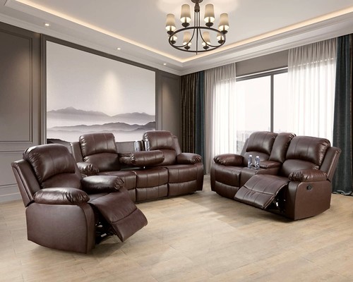 New 3pc sofa loveseat chair - loveseat,