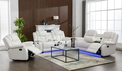 New led sofa loveseat chair - new,