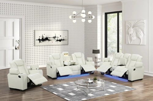 New 3pc led sofa recliner - recliner, set