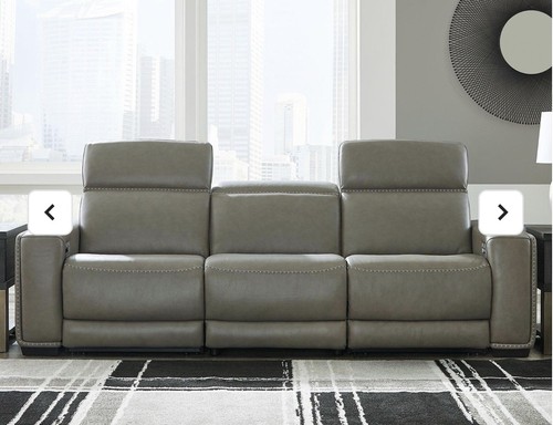 Leather power reclining - leather,