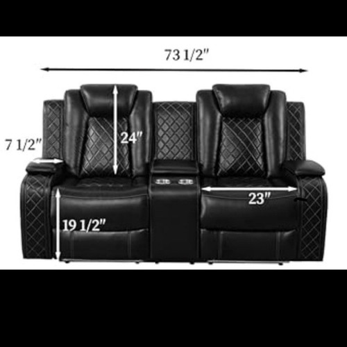 Seat reclining sofa couch - 3-seat,