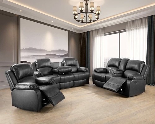 New 3pc sofa - new, chair